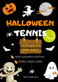 Halloween Tennis (jeugd)