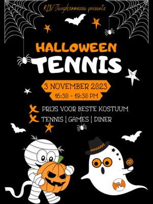 Halloween Tennis (jeugd | 16.30 - 19.30 uur)