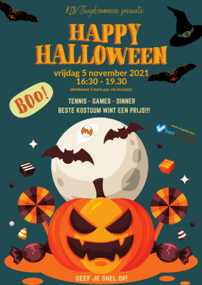 Happy Halloween (jeugd 16.30 - 19.30u)