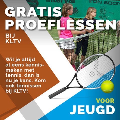Overtreden tellen scherm Tennis voor de JEUGD - KLTV Krommenie